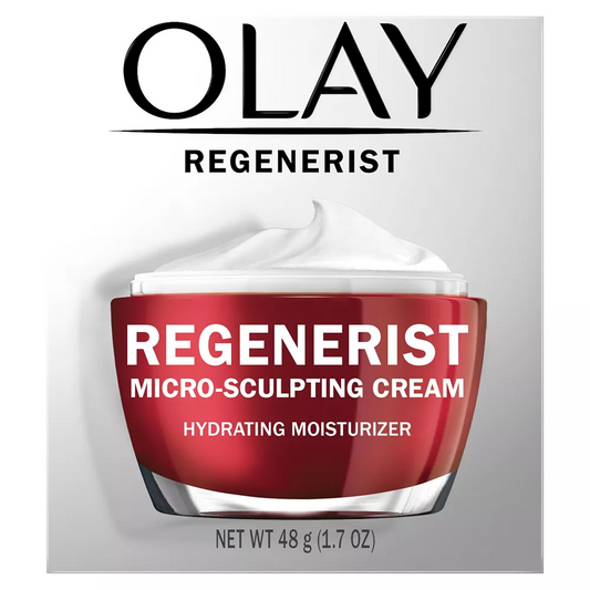 Olay Regenerist Micro-Sculpting Cream Face Moisturizer with Niacinamide - 1.7oz