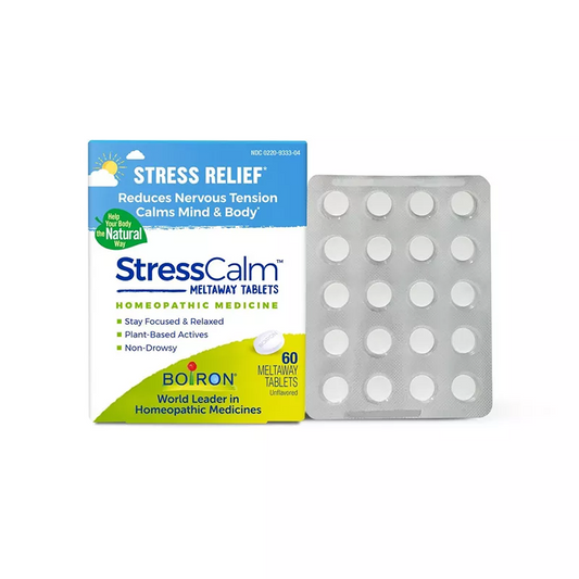 Boiron StressCalm Homeopathic Medicine For Stress Relief - 60 VegCap