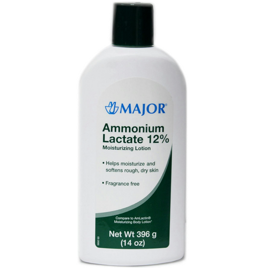 Major Ammonium Lactate Lotion 12% Moisturizing Lotion, 14oz