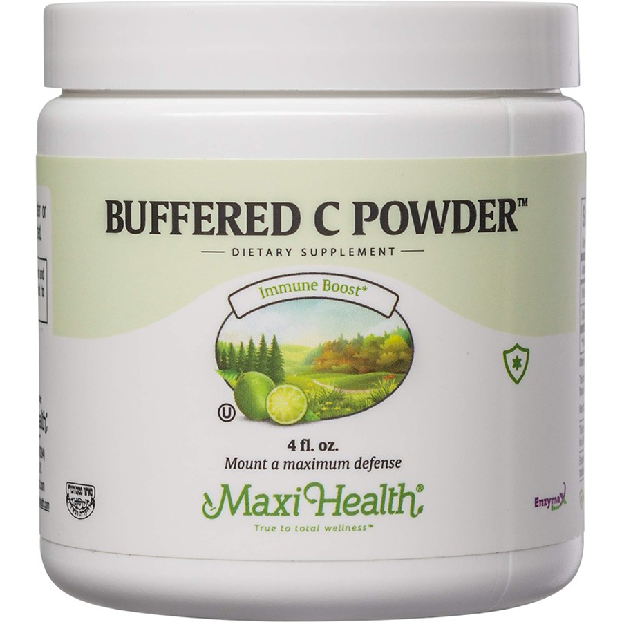 Maxi Health Buffered Vitamin C Powder, 4oz