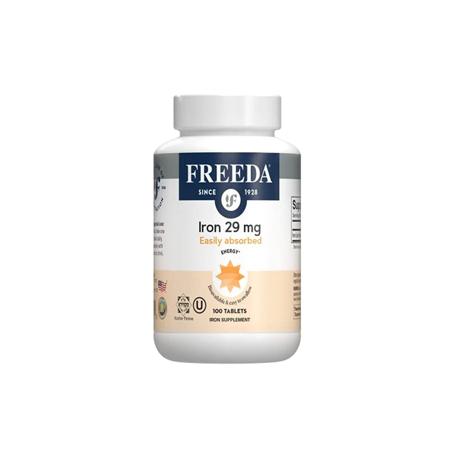 Freeda Iron 29mg (Ferrous Fumarate), 100 Tablets