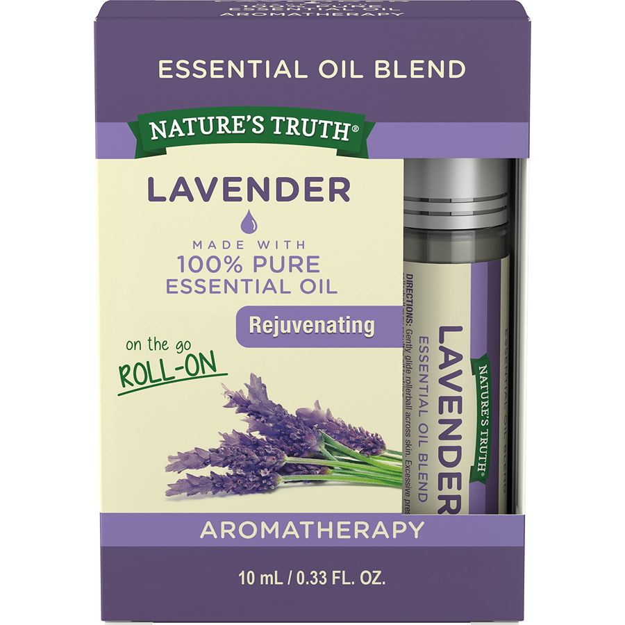 Natures Truth Aromatherapy Lavender Essential Oil Roll-On, 10ml