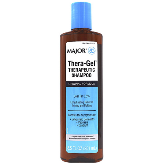 Major Thera-Gel Shampoo 0.5%, 8.5oz