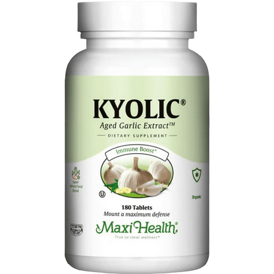 Maxi Health Kyolic Aged Garlic Extract, 180 Tablets