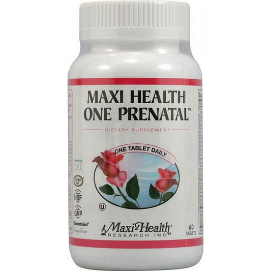 Maxi Health Maxi One Prenatal, 60 Tablets