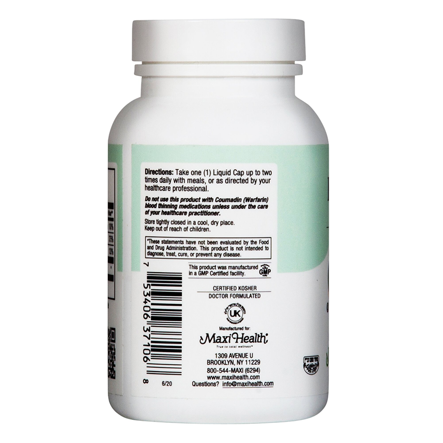 Maxi Health Vitamin K2 with A & D, 60 Softgels