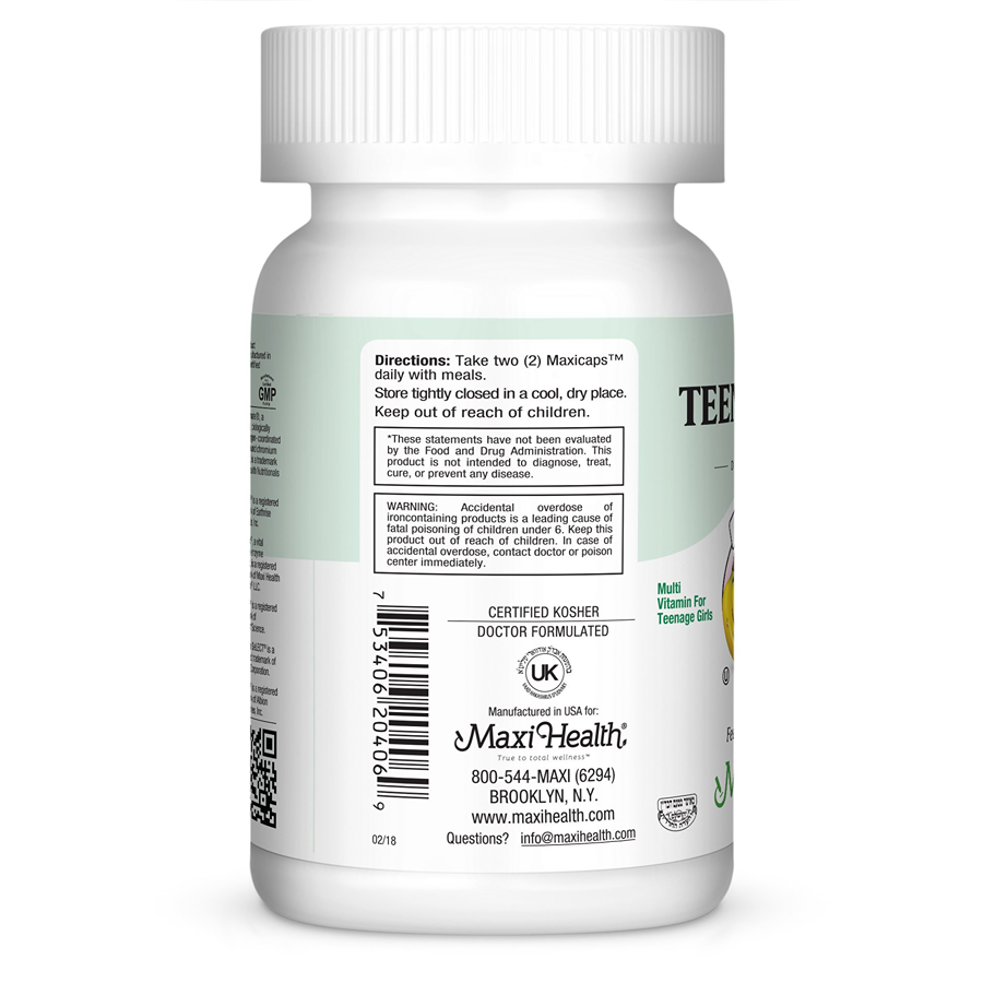 Maxi Health Maxi Teen Supreme Her Multi, 60 Capsules