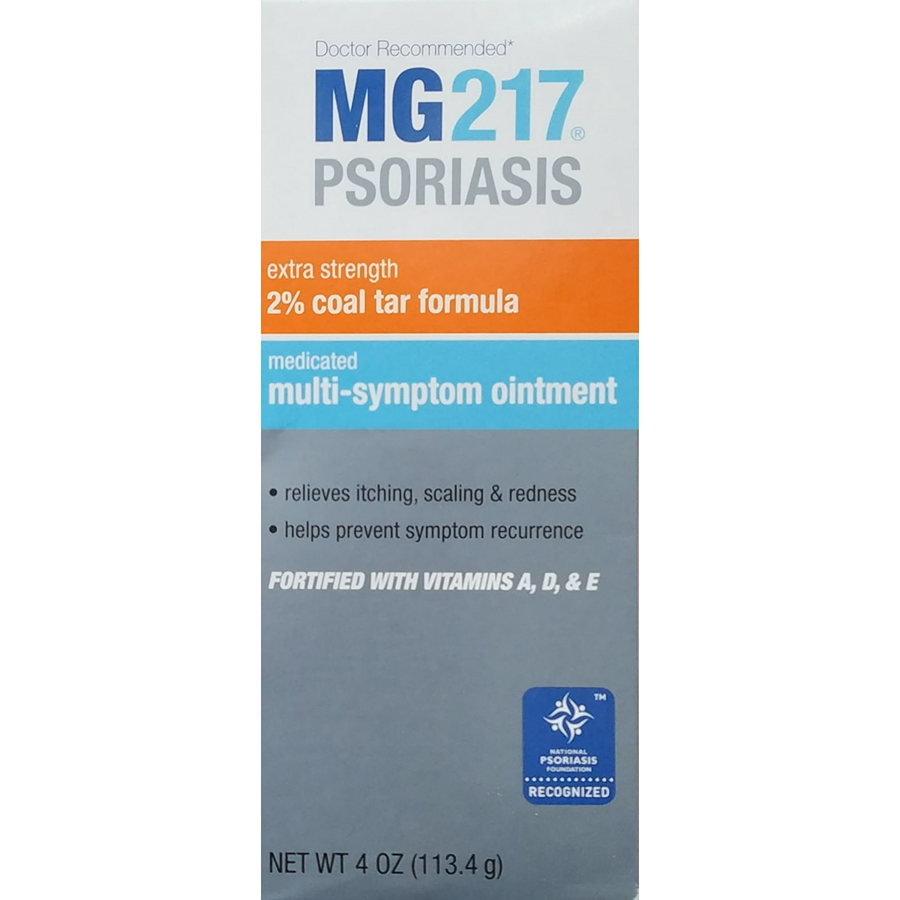 MG217 Psoriasis Extra Strength Medicated Multi Symptom Ointment, 4oz