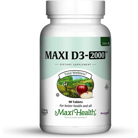 Maxi Health Vitamin D3 2000 IU, 90 Tablets