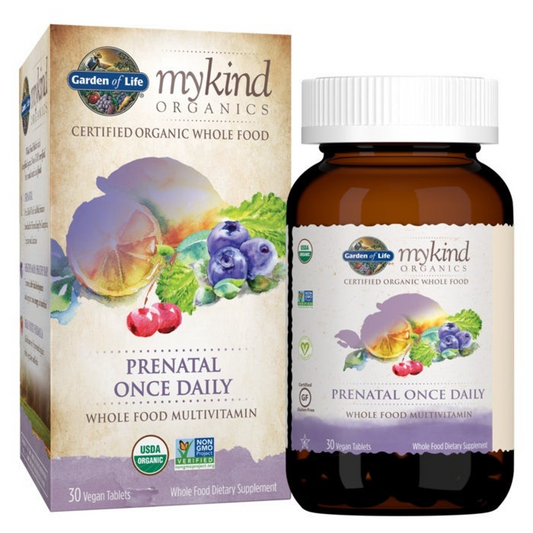 Garden Of Life mykind Organics Prenatal Once Daily, 30 Tablets