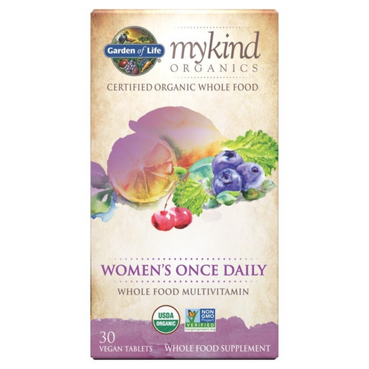 Garden of Life Organics Women's Once Daily Multi, 30 Tablets