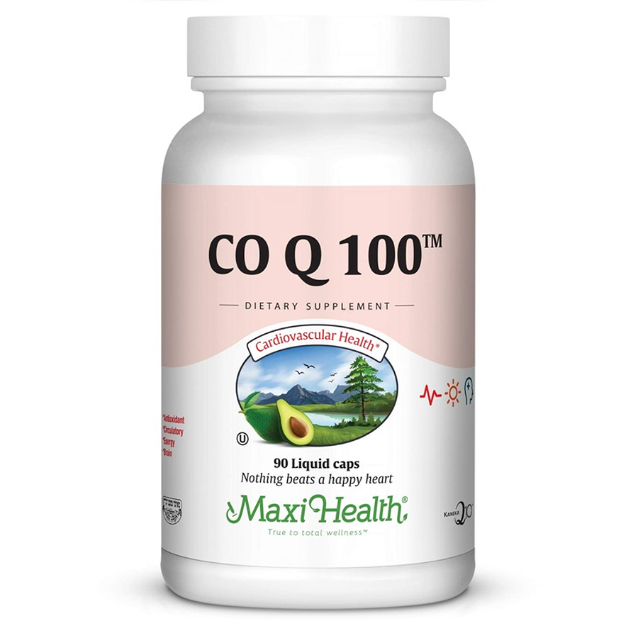 Maxi Health Co Q 100 Mg (Coenzyme) - 90 Liquid MaxiCaps