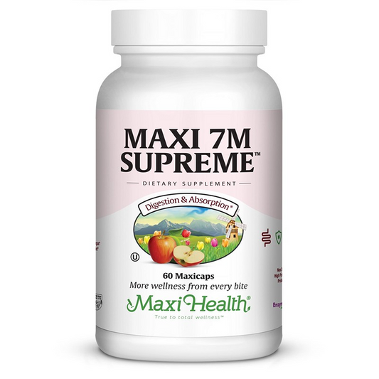 Maxi Health Maxi 7M Supreme Acidophilus Formula, 60 Vegetable Capsules