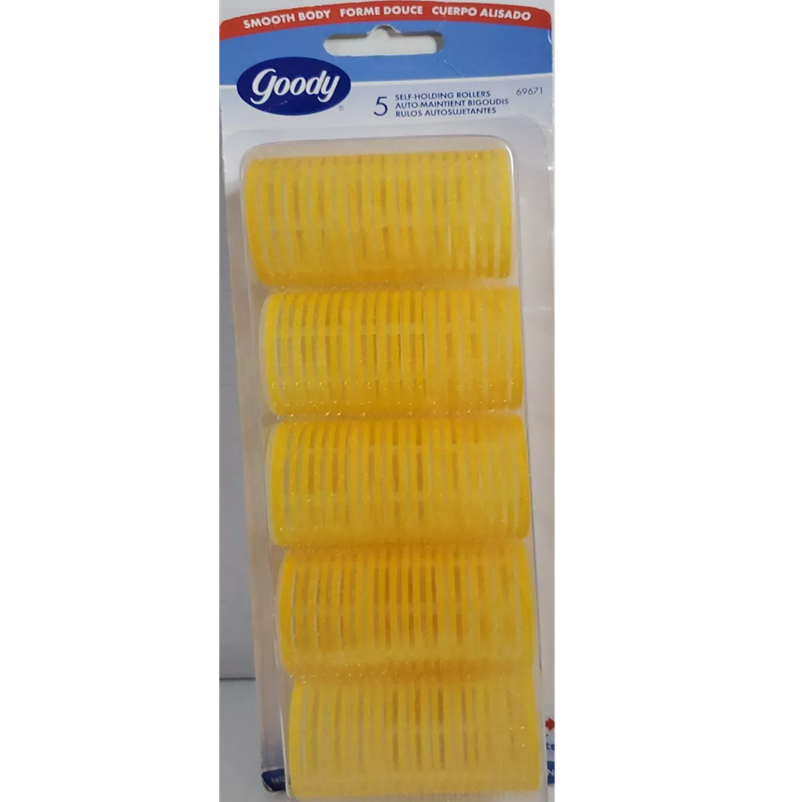 Goody Hair Rollers, Large - 5 Ea