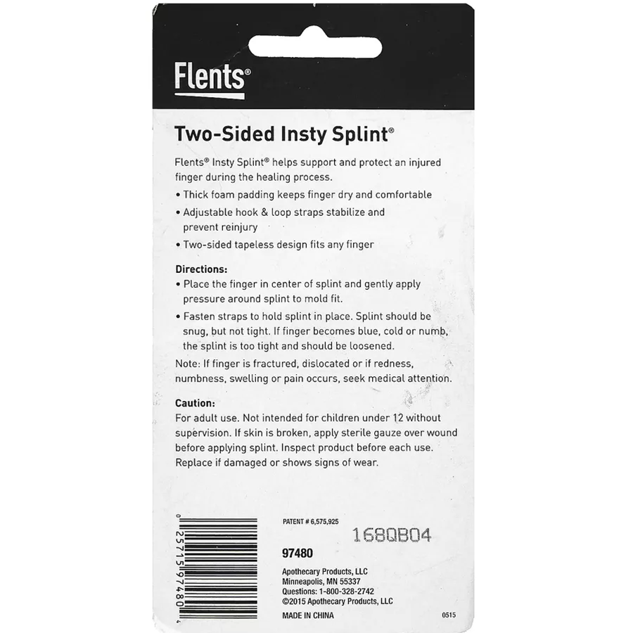 Flents Two Sided Insty Splint Value Pack, M, L