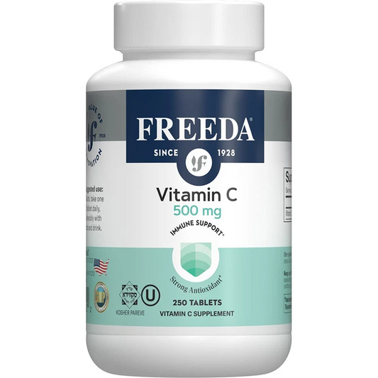 Freeda Pure Vitamin C 500mg, 250 Tablets