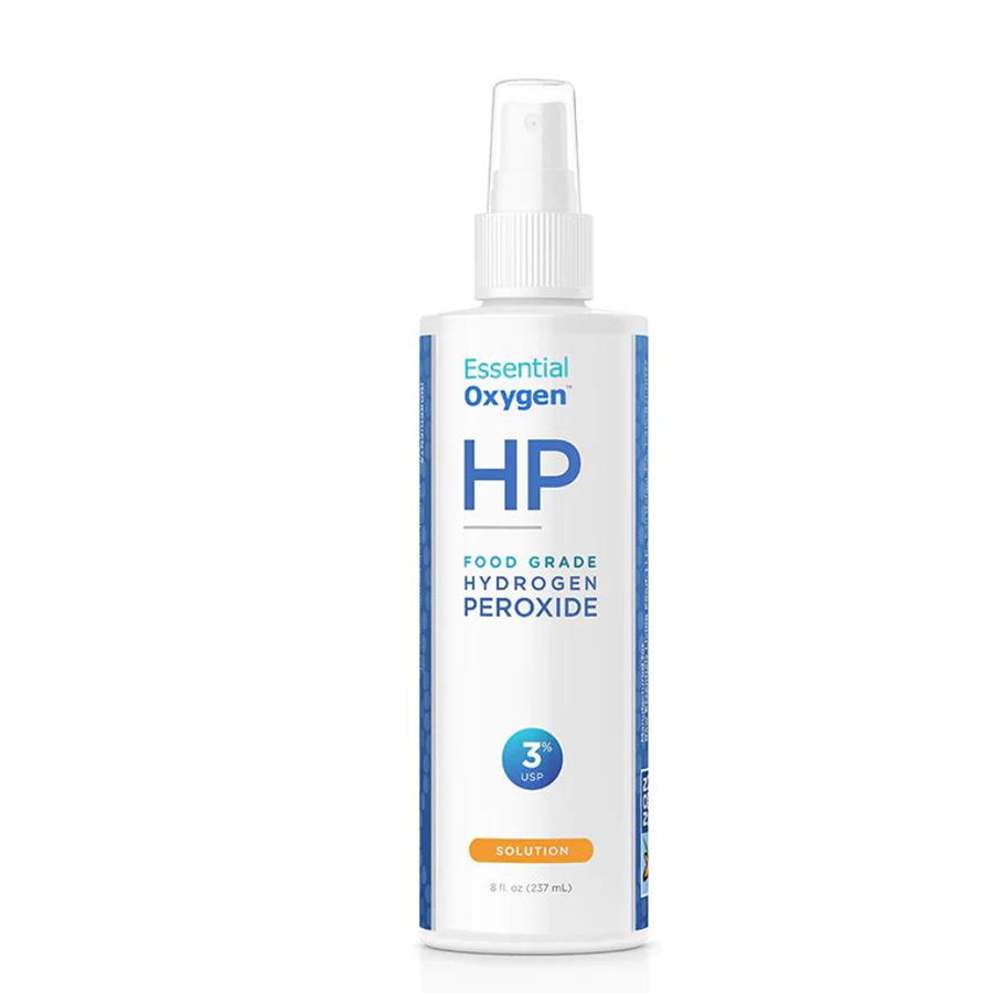 Essential Oxygen Food-Grade 3% Hydrogen Peroxide 8 fl. oz. spray