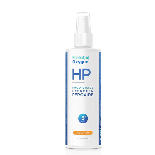 Essential Oxygen Food-Grade 3% Hydrogen Peroxide 8 fl. oz. spray