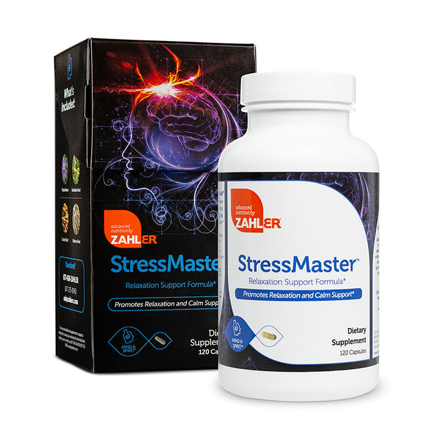 Zahler StressMaster, 120 Vegetarian Capsules