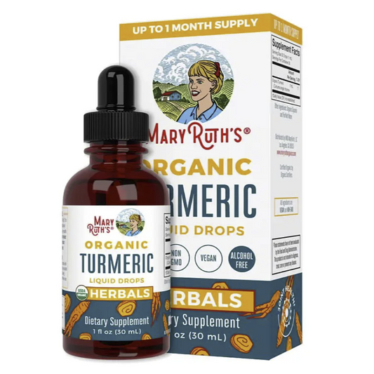 MaryRuth's Organic Turmeric Root Liquid Herbals 1 fl. oz.