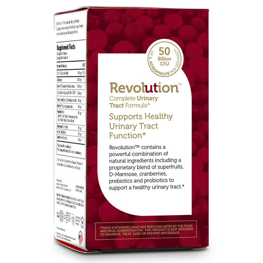 Zahler Revolution Supports Healthy Urinary Tract Function, 60 Vegetarian Capusles