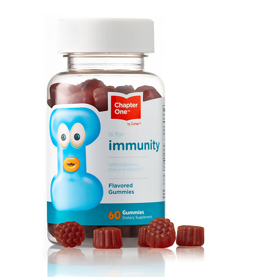 Zahler Chapter One™ Immunity With Elderberry, Zinc and Vitamin C, 60 Gummies