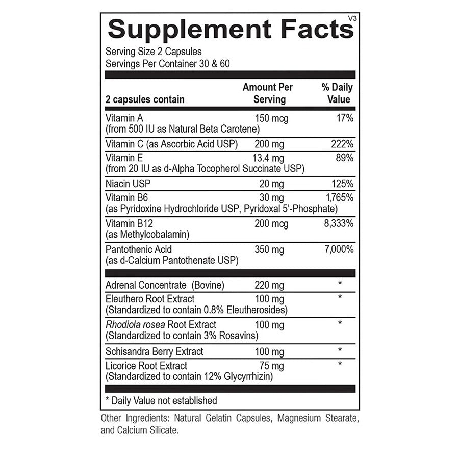 Ortho Molecular Adren-All, 120 Capsules